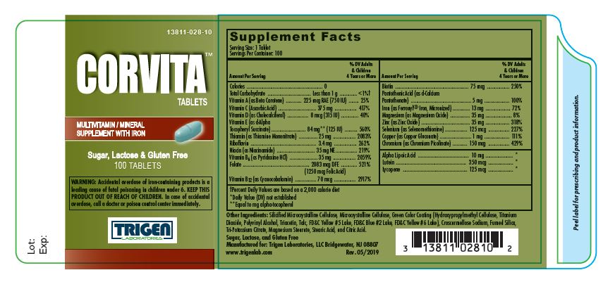 Corvita Bottle Label Rev. 12/2019