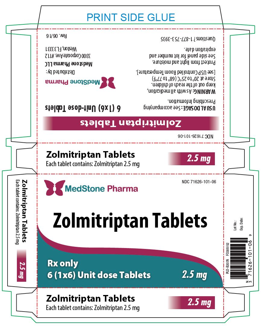 Zolmitriptan 2.5 mg