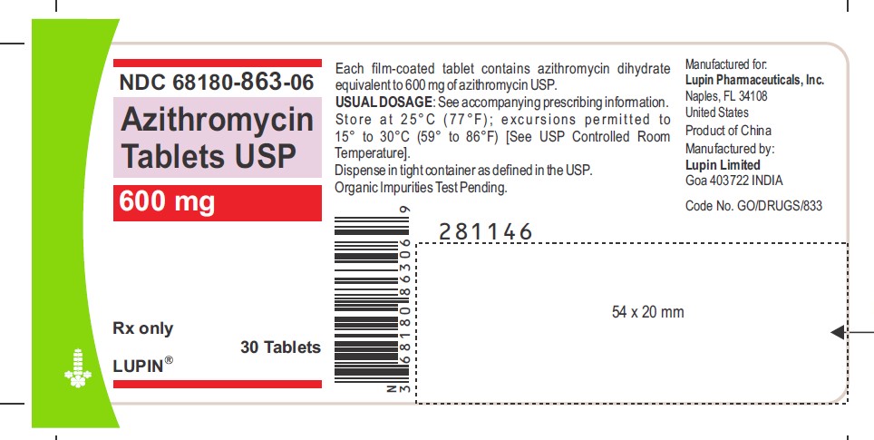 Bottle Label - 600 mg