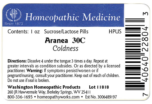 Aranea label example