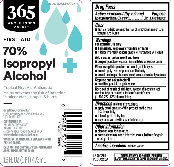 isopropyl Alcohol (70% conc.)