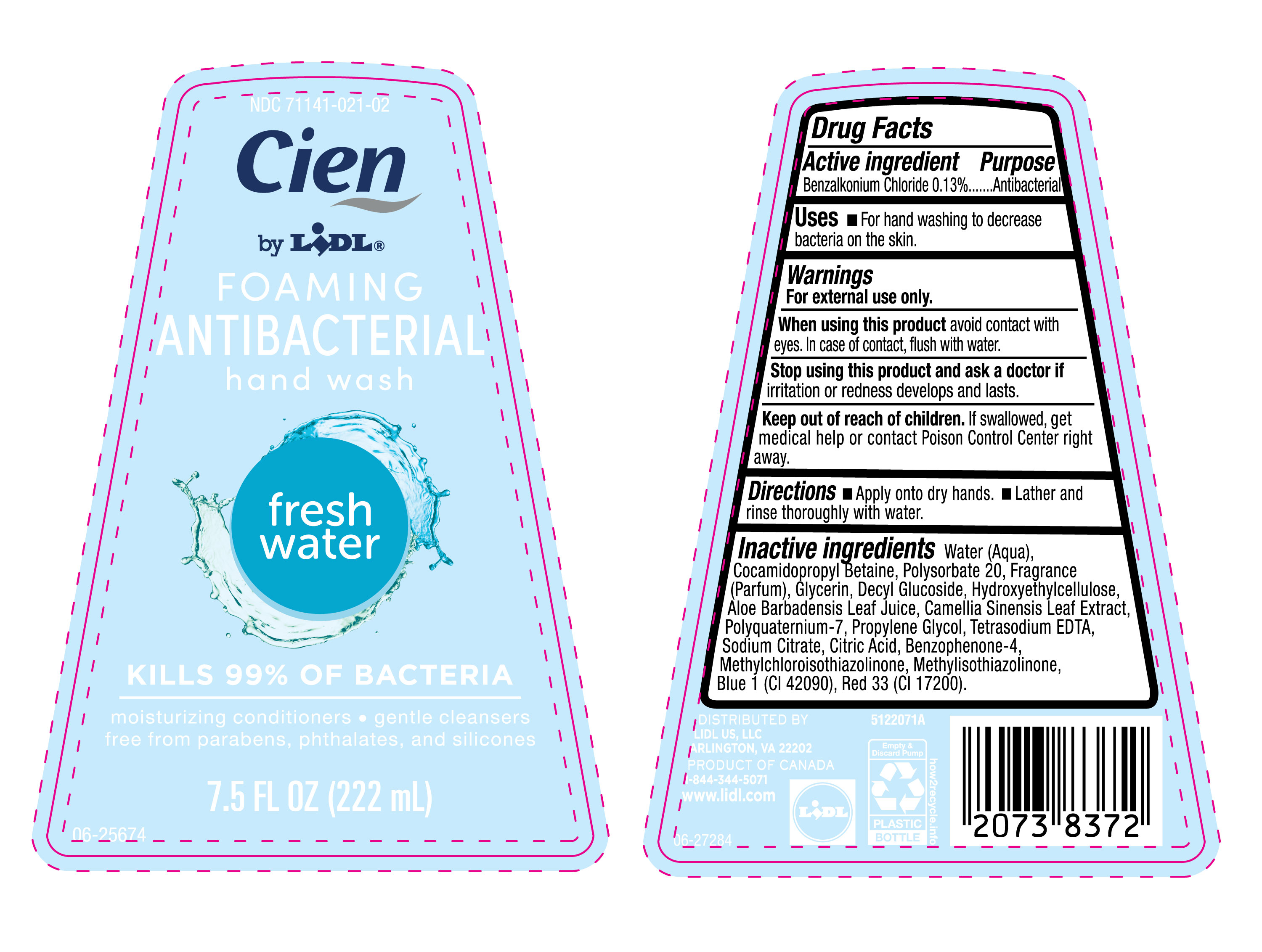 LIDL FRSH WTR AB 12X7.5OZ FHSP