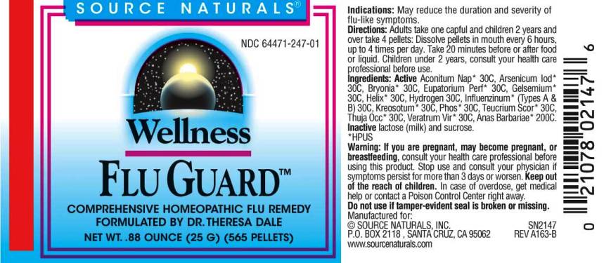 Flu Guard label