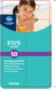 Kids Sunstick SPF 50 -  Front of Card