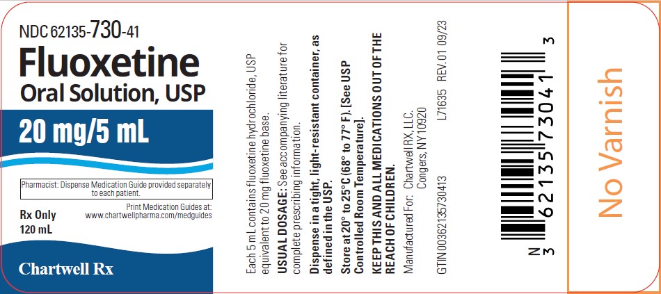 Fluoxetine by Chartwell RX, LLC FLUOXETINE liquid