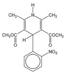 Nifedipine Chemical Structure