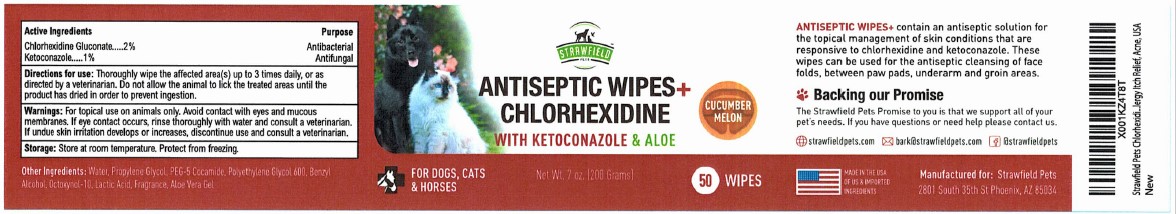 Strawfield Pets Antispetic Wipes-FNSKU-OL to List A