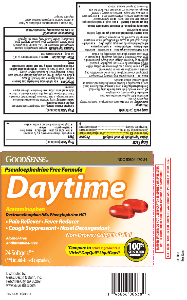 Acetaminophen 325 mg, Dextromethorphan HBr 10 mg, Phenylephrine HCl 5 mg