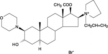 Rocuronium Bromide Chemical Structure