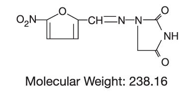 Nitrofurantoin Macrocrystals Structural Formula