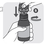 Image of opening bottle cap