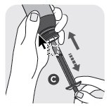 Image of filing syringe