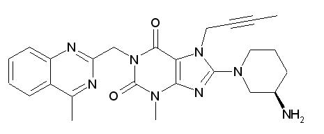 Linagliptin structure