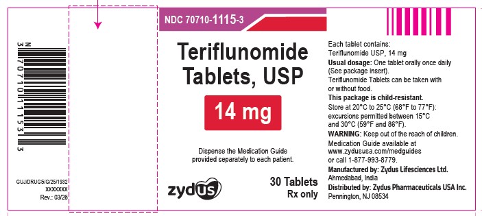 Teriflunomide Tablets
