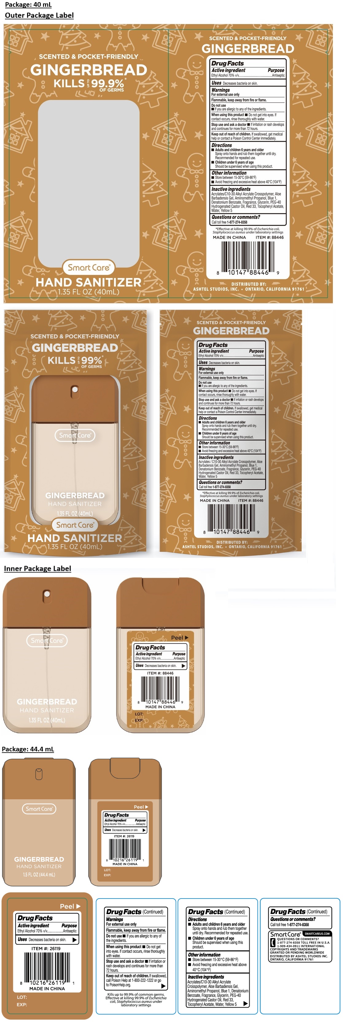 GINGERBREAD HAND SANITIZER