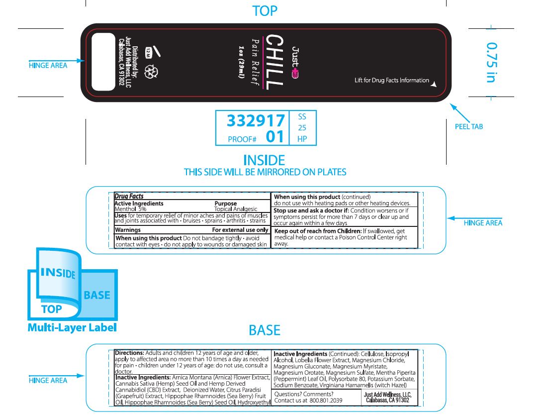 CHILL ROLL ON LABEL 1.0