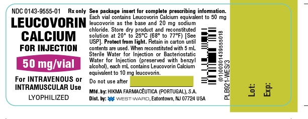 Leucovorin Calcium for Injection 50 mg/vial Container Image