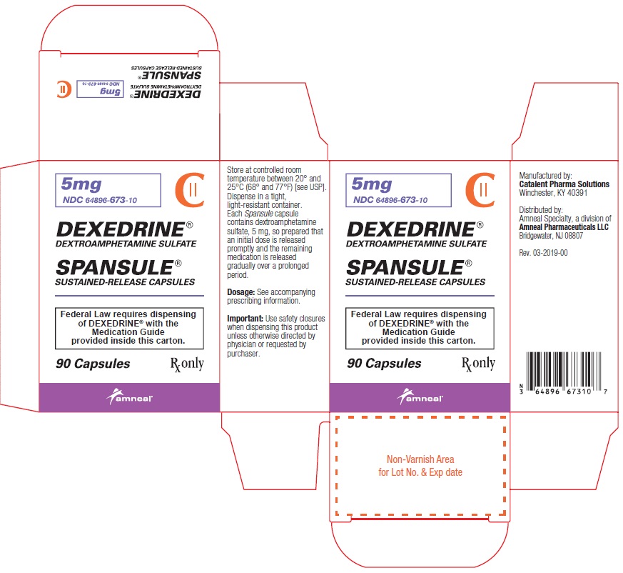 Dexedrine Spansule Dextroamphetamine Sulfate Capsule Extended Release 