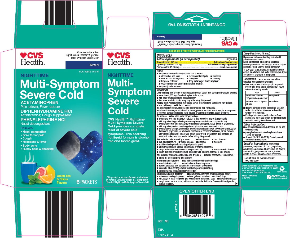 CVS Health Multi-Symptom Severe Cold image