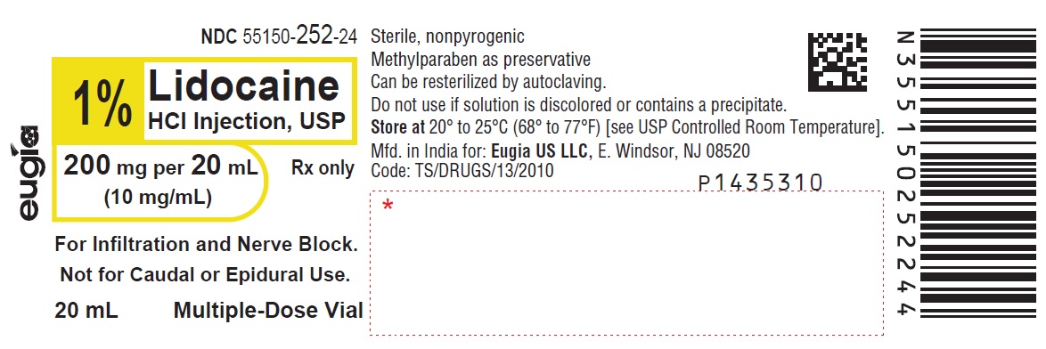 PACKAGE LABEL-PRINCIPAL DISPLAY PANEL - 1% 200 mg per 20 mL (10 mg/mL) - 20 mL Container Label