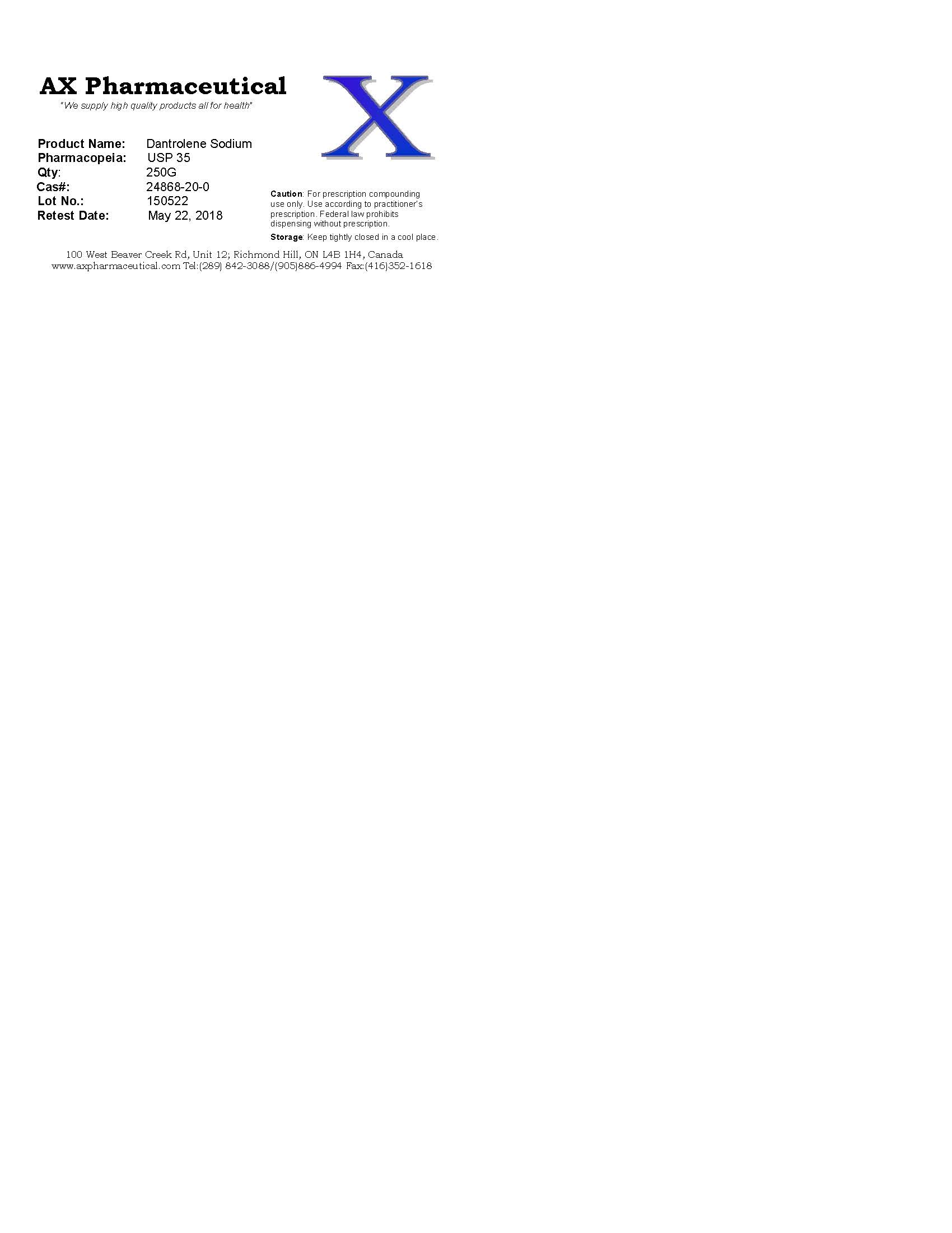 x-dantrolene-sodium-powder