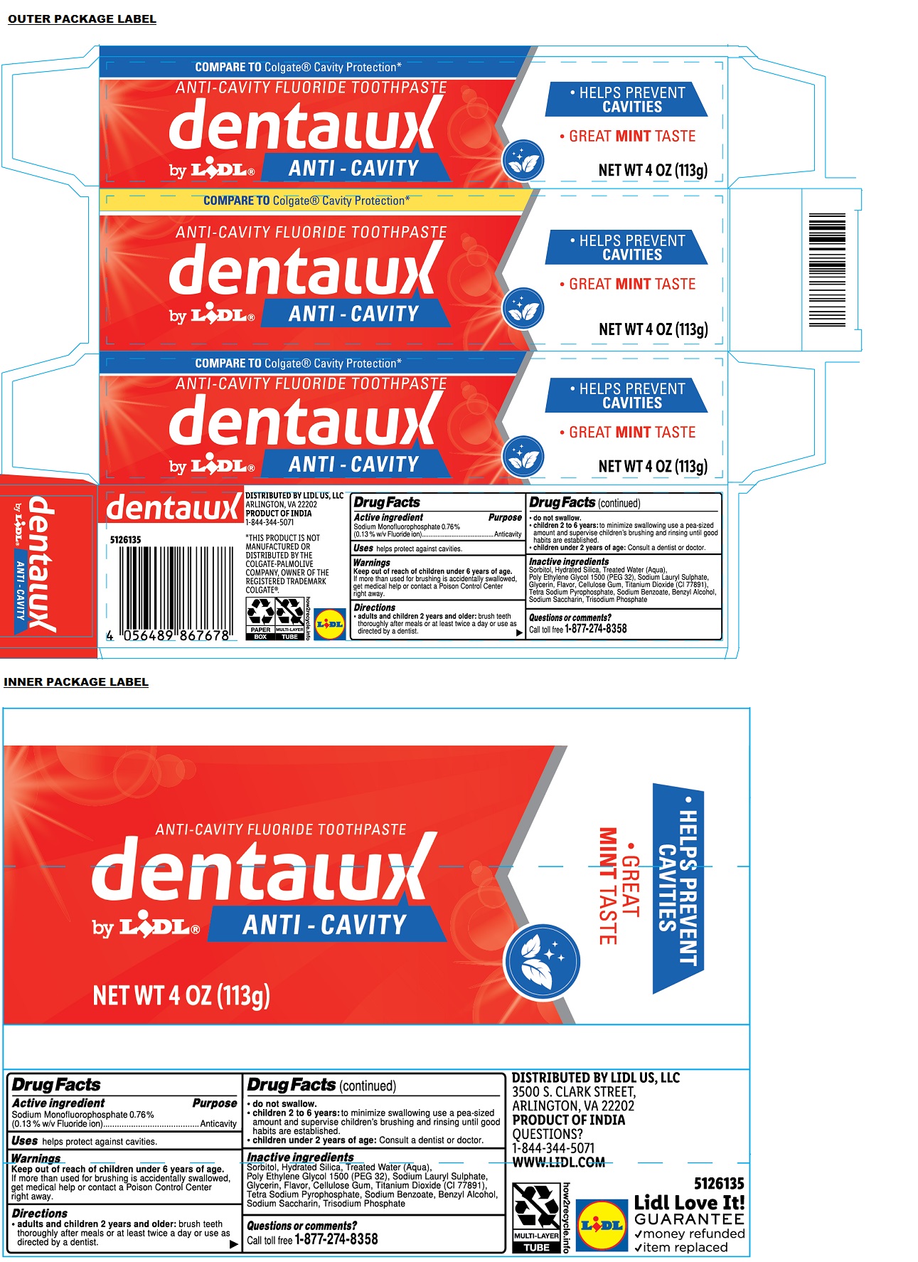 dentalux ANTI-CAVITY