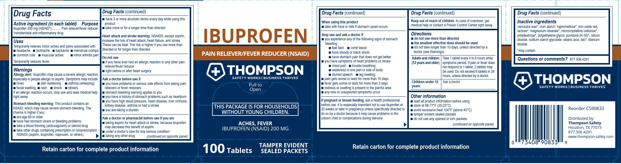 100R CS90833 Ibuprofen Gran 5-3-23