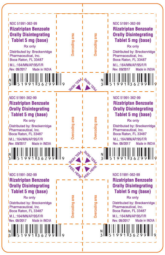 PRINCIPAL DISPLAY PANEL - 5 mg Tablet Blister Pack