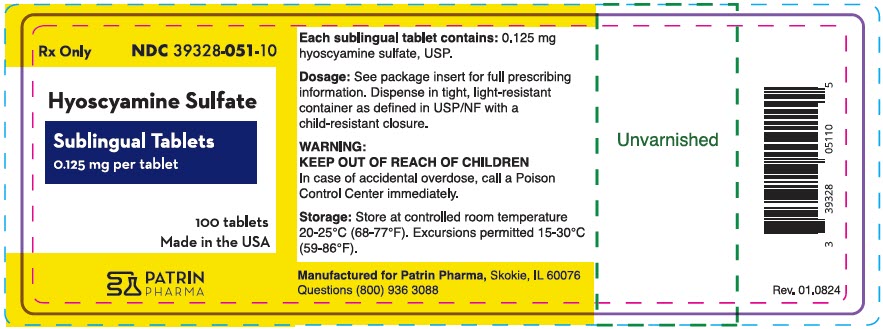 PRINCIPAL DISPLAY PANEL - 0.125 mg Tablet Bottle Label