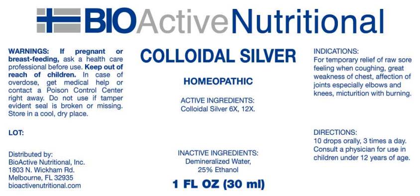 Colloidal Silver