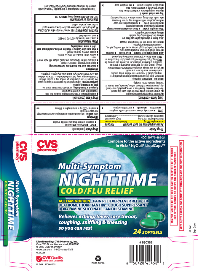 Acetaminophen 325 mg, Dextromethorphan HBr 15 mg, Doxylamine succinate 6.25 mg