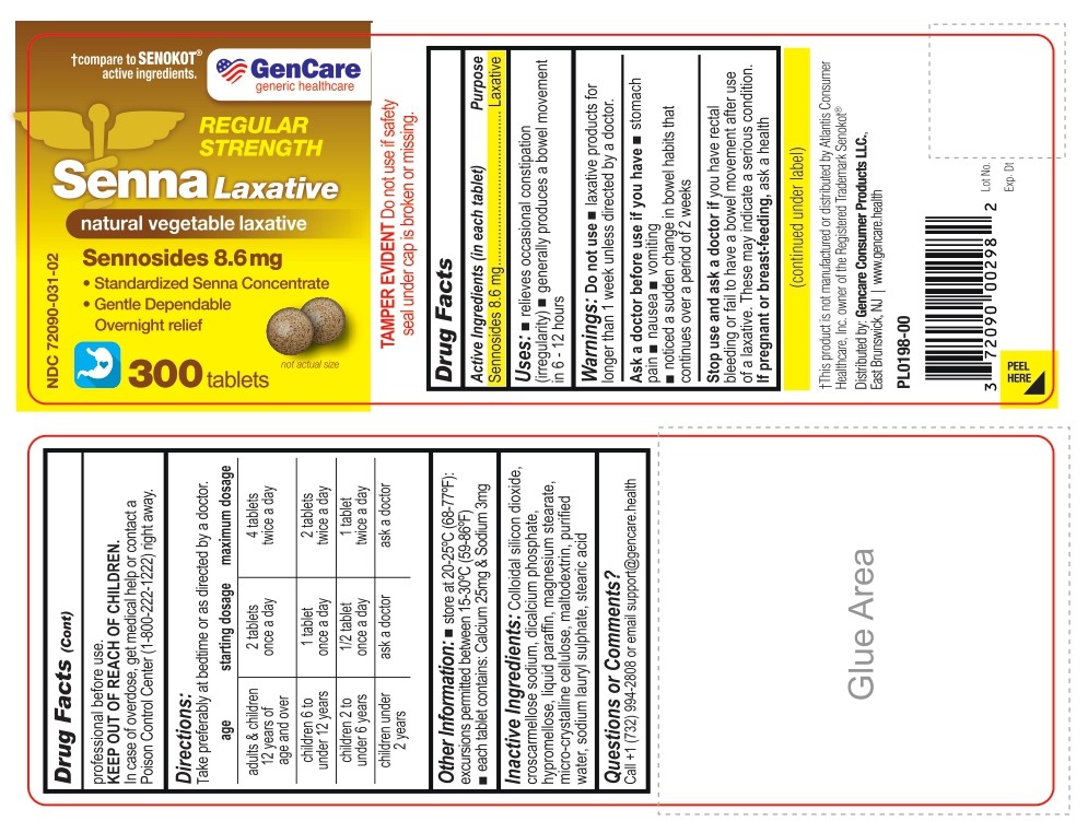 PL0198-00 GC Senna Natural Relief Sennosides 8.6mg 300ct