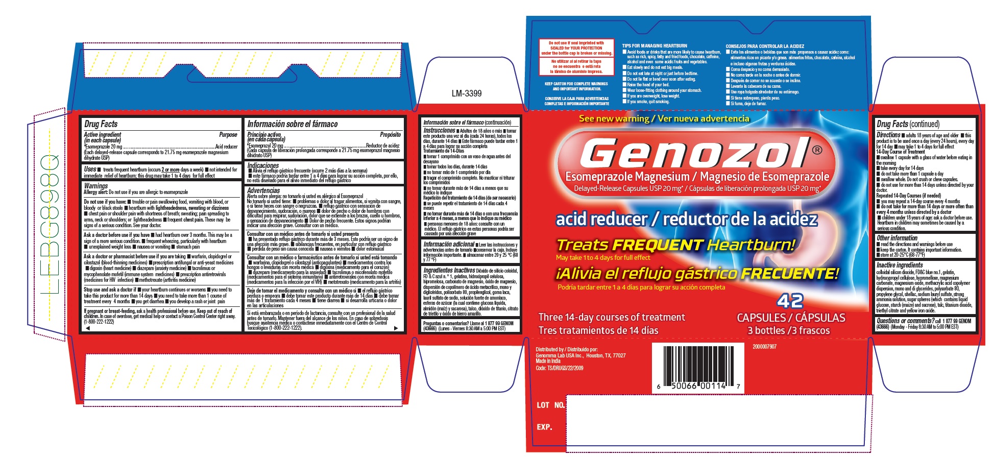 PACKAGE LABEL-PRINCIPAL DISPLAY PANEL - 20 mg (14 Capsules Container Label)