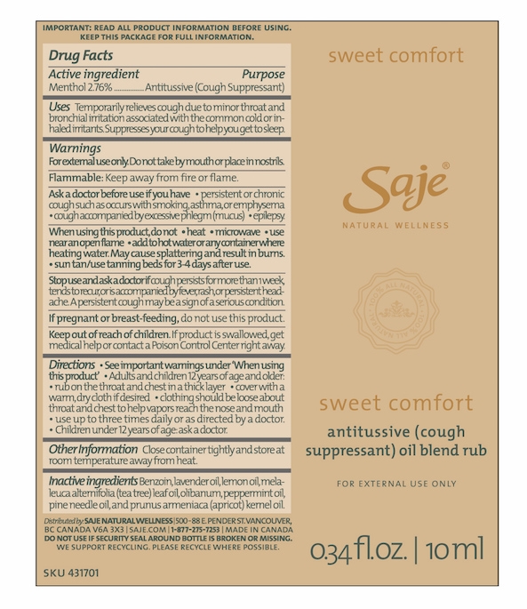 Sweet Comfort Box 10 ml