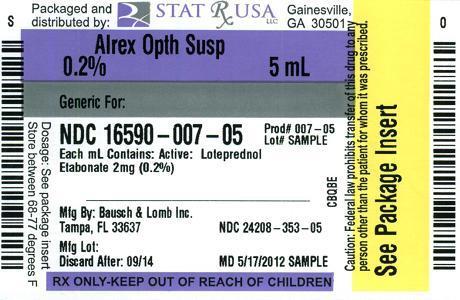 ALREX OPTH SUSP LABEL Image