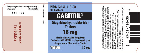 16 mg label