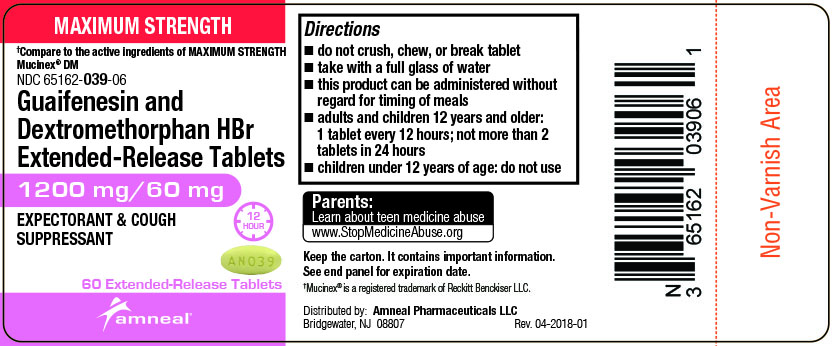 1200mg- 60ct Label