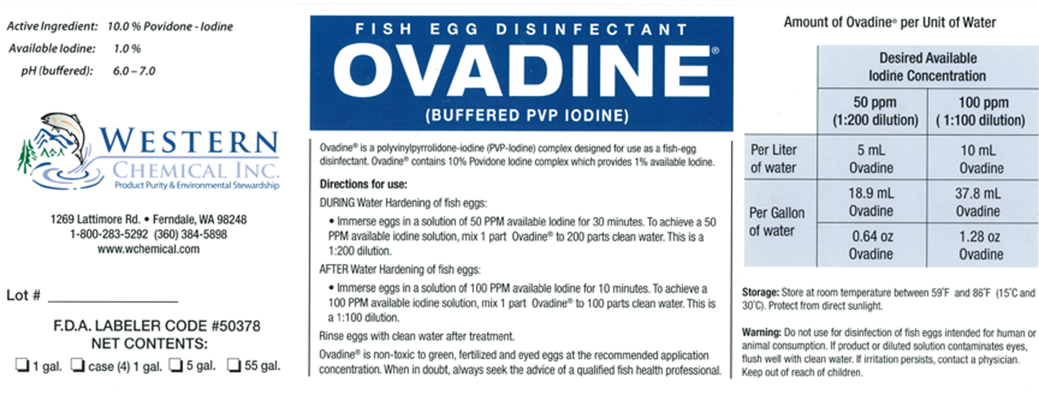 image of Ovadine label