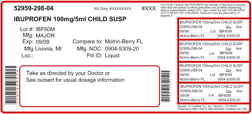 Children's Ibuprofen Oral Suspension Carton Image 1