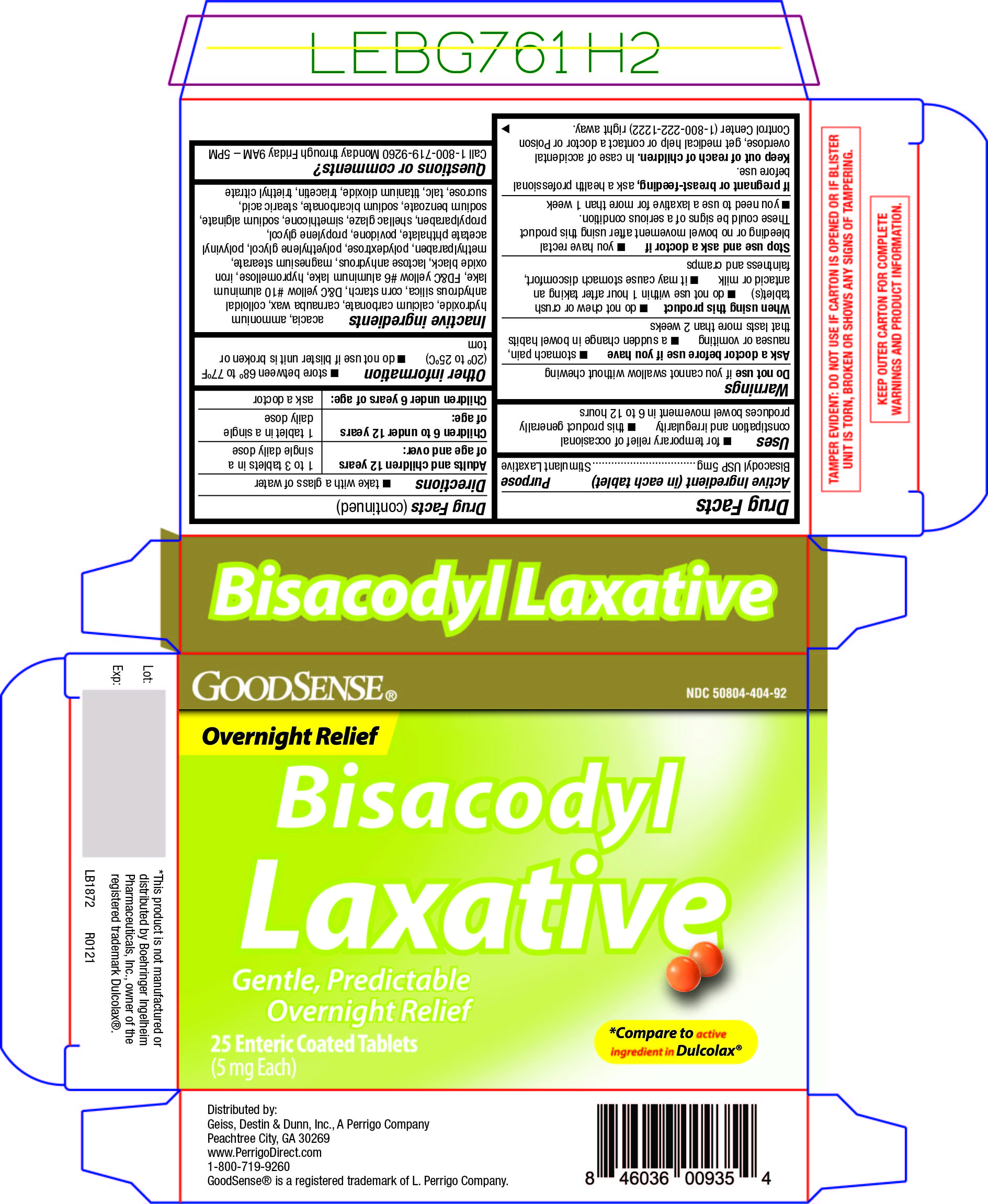 Bisacodyl Laxative