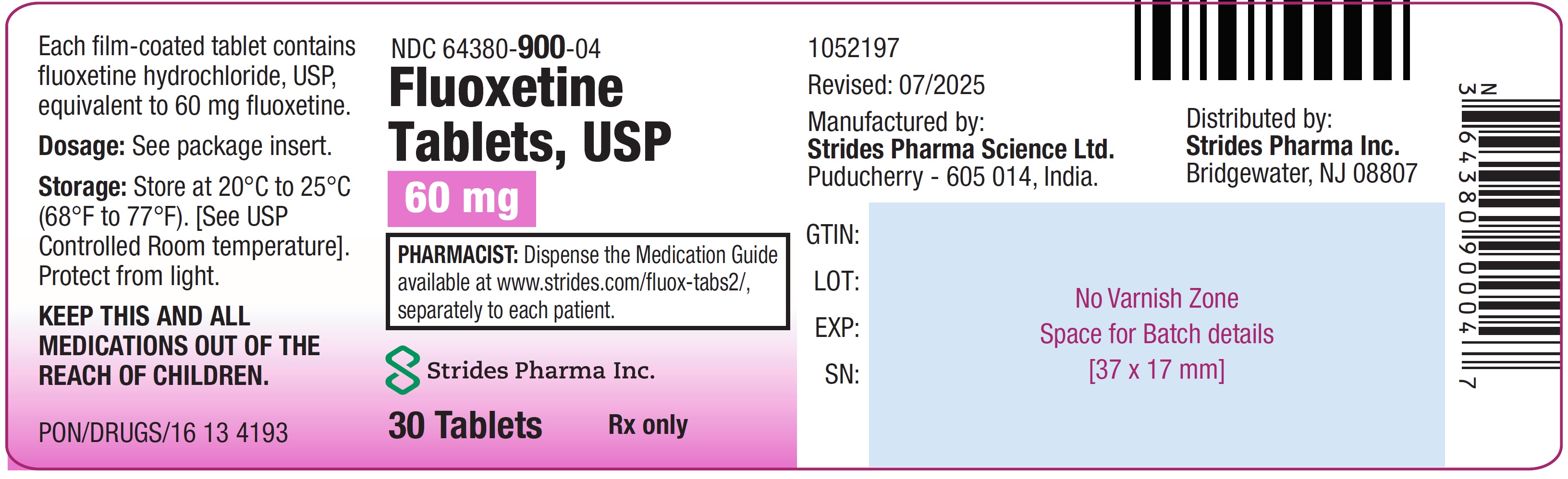 Principal Display Panel - Bottle