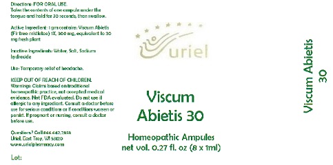 ViscumAbietis30Ampules