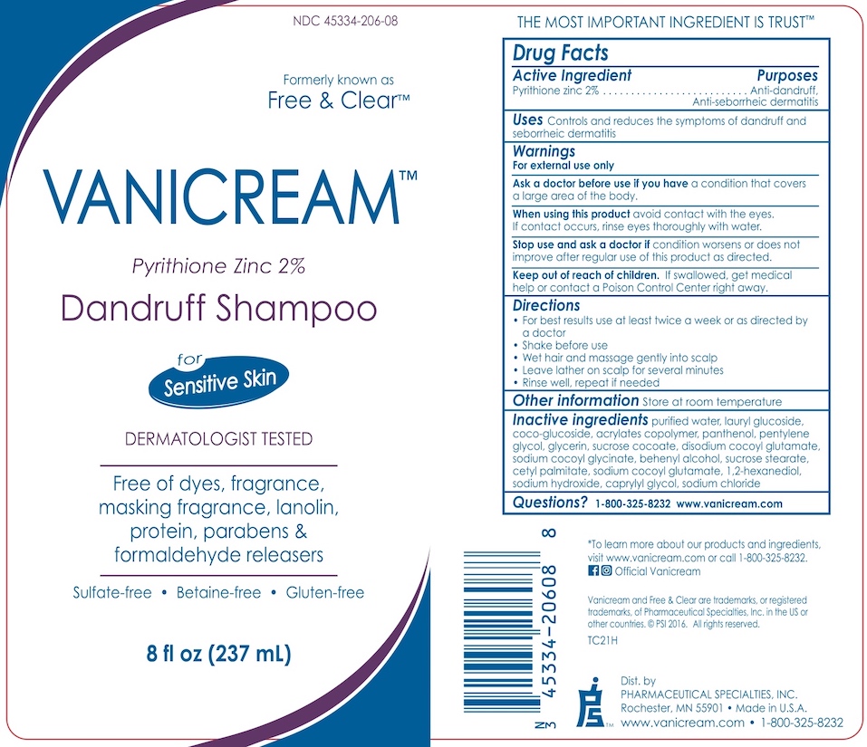 45334-206 Dandruff Shampoo