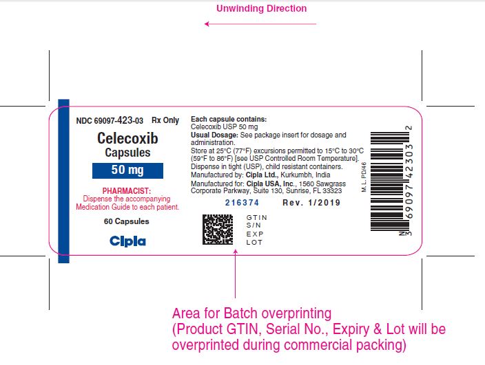 50 mg bottle label