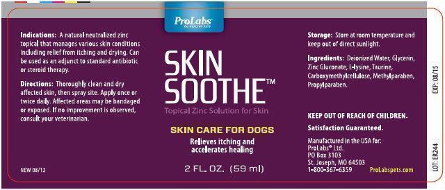 Skin Sooth Front Label