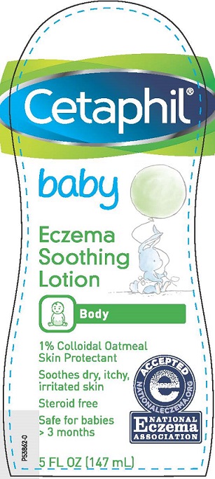 Cetaphil Baby Eczema Soothing Lotion Front Label