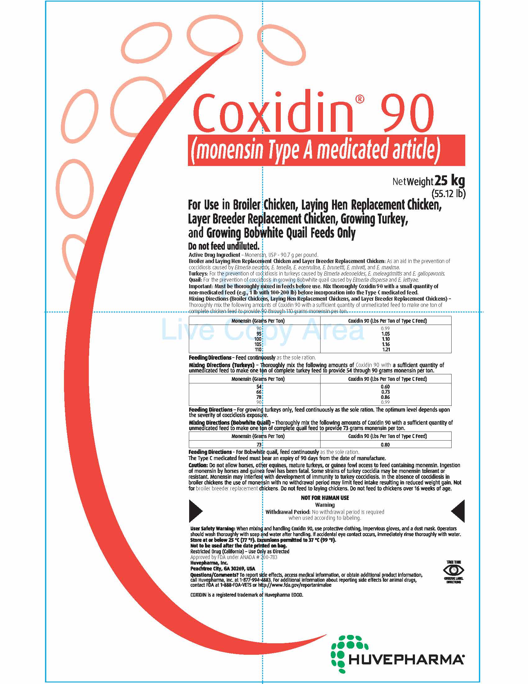 Coxidin 90 - English