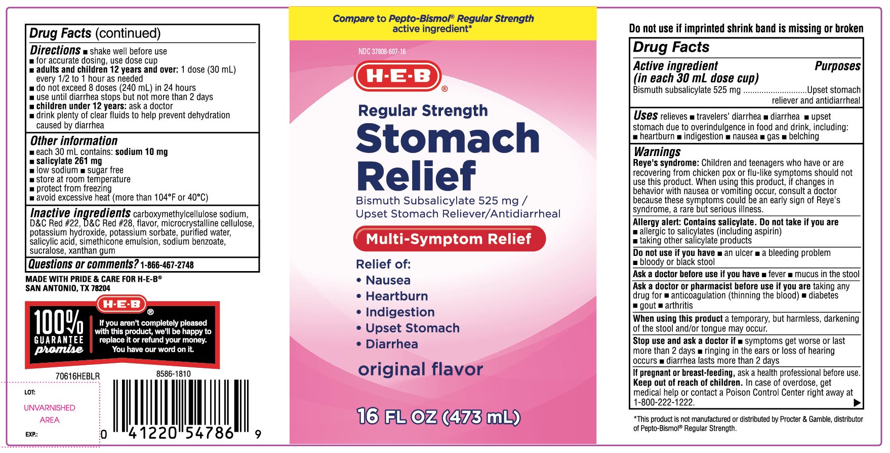 Regular Strength Stomach relief 473 mL
