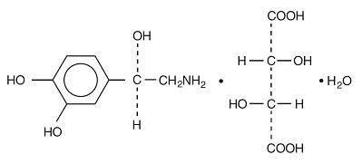 Norepinephrine-Chemical Structure
