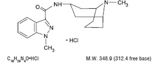 granisetron hydrochloride structure